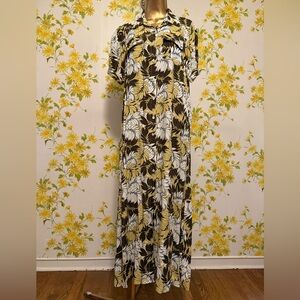 Maxi shirt dress size M